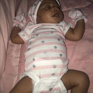 0-3months baby girl Onesies